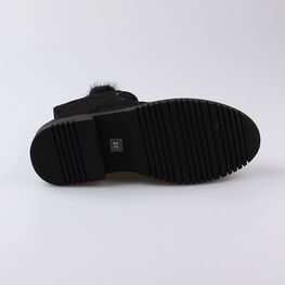 652147-31 Ботинки для девочки черный фото №3