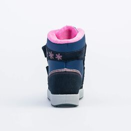 454806-42 Мембранные ботинки для девочки светло-синий фото №4