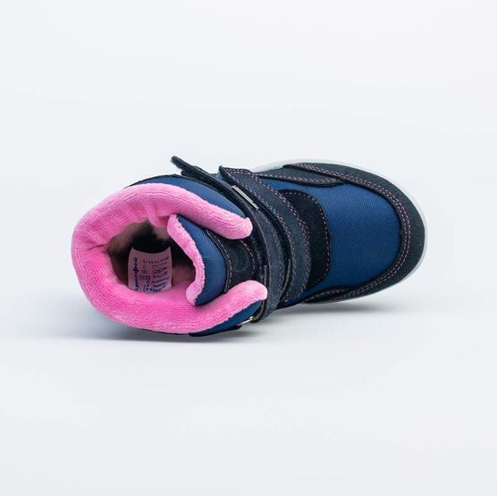 454806-42 Мембранные ботинки для девочки светло-синий фото №5