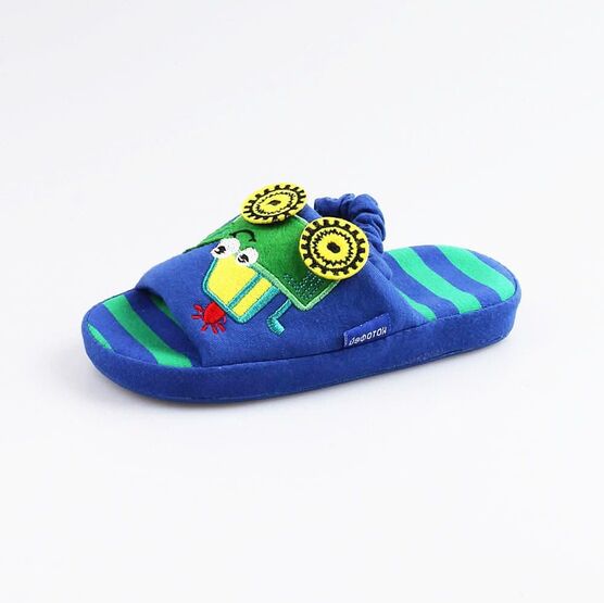 331170-11 Тапочки для мальчики син-зел