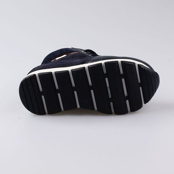 352242-32 Ботинки для девочки светло-синий фото №3