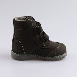 152252-32 Ботинки для мальчики серый фото №2