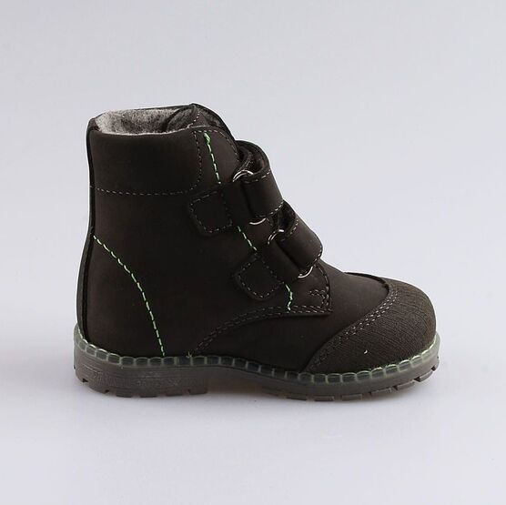 152252-32 Ботинки для мальчики серый фото №2