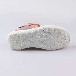 421024-13 Босоножки текстильные для девочки розовый фото №3