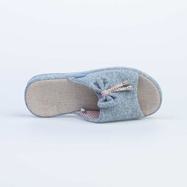 731080-11 Тапочки для девочки голубой фото №4