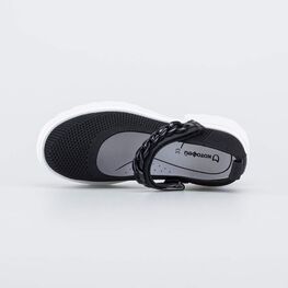 731182-72 Школьные текстильные туфли для девочки черный фото №4