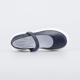 732390-22 Школьные туфли подростковые для девочки синий фото №4