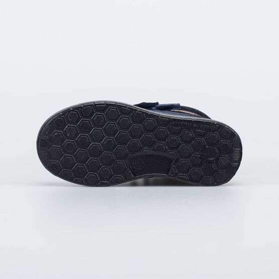 552326-32 Утепленные ботинки на липучках для мальчики синий фото №3