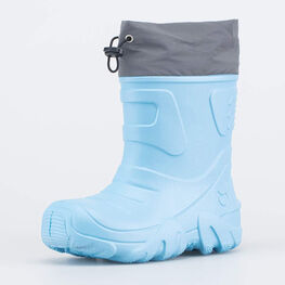 665015-11 Сапожки из ЭВА утепленные голубой для девочки голубой