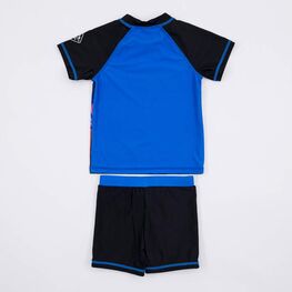 07786001-40 Купальный костюм для мальчика Подводный мир для мальчики син-чер фото №2