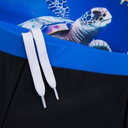 07786001-40 Купальный костюм для мальчика Подводный мир для мальчики син-чер фото №4