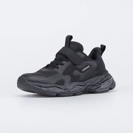 744297-11 Подростковые кроссовки из Softshell для мальчики черный