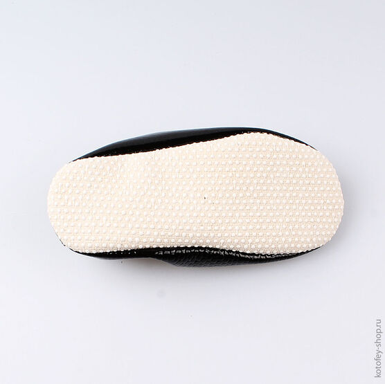 412003-03 Чешки для девочки черный фото №3