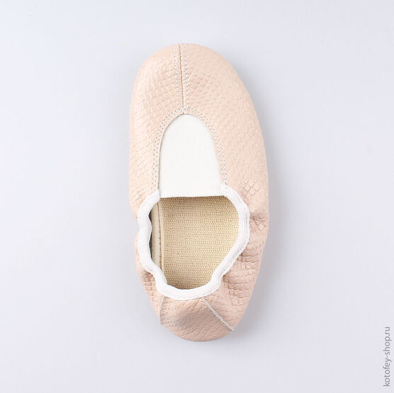 412003-04 Чешки для девочки розовый фото №4