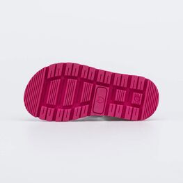 322190-21 Кожаные сандалии Пломбир для девочки белый + розовый фото №3