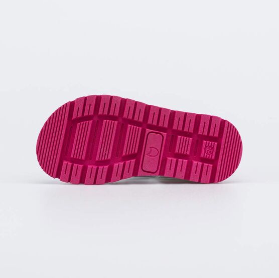 322190-21 Кожаные сандалии Пломбир для девочки белый + розовый фото №3