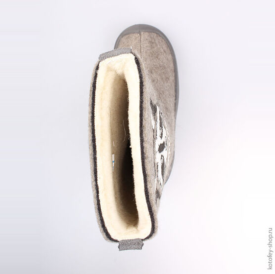 567050-43 Валенки для универсальные серый фото №4