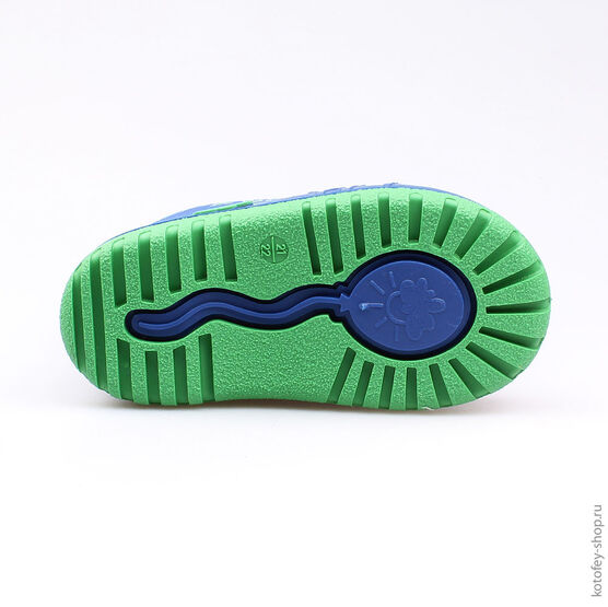 164057-41 Сноубутсы для мальчики син-зел фото №3