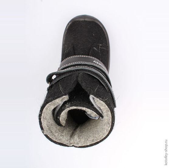 557001-41 Валенки для мальчики черный фото №4