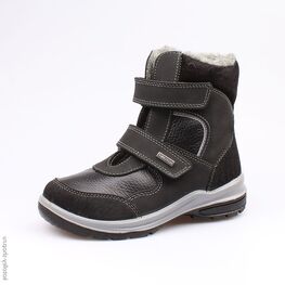 652098-42 Сапожки для мальчики черный