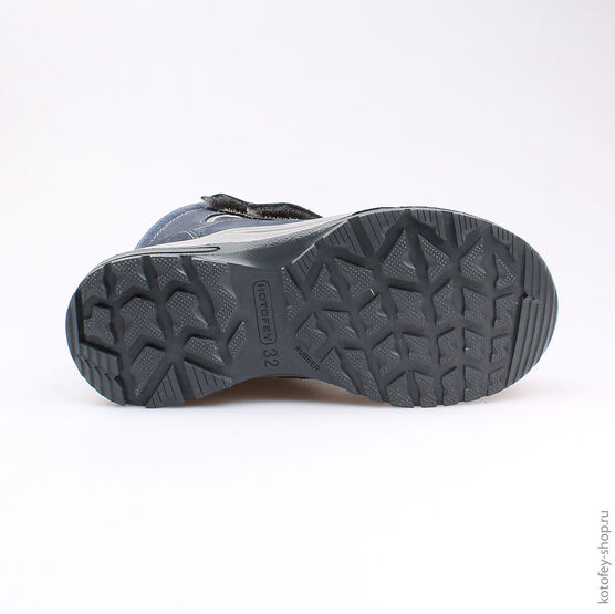 652098-41 Сапожки для мальчики светло-синий фото №3