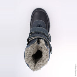 652098-41 Сапожки для мальчики светло-синий фото №4