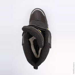 754931-41 Мембранные ботинки для мальчики чер-сал фото №4