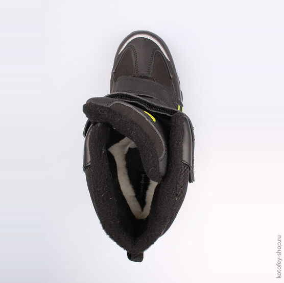 754931-41 Мембранные ботинки для мальчики чер-сал фото №4