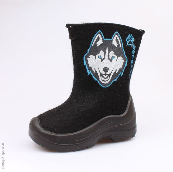 467045-42 Валенки для мальчики черный