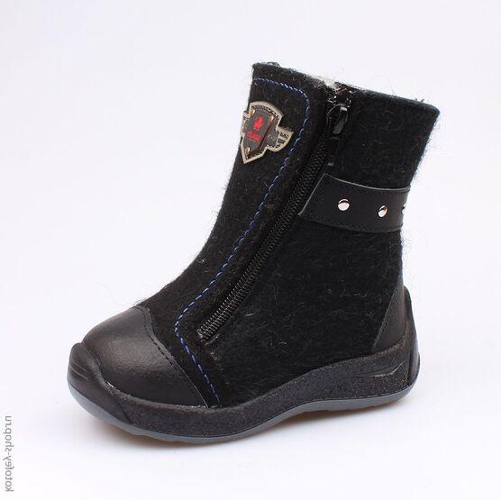 167038-41 Валенки для мальчики черный