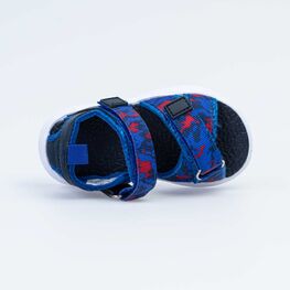 124003-12 Пляжная обувь для мальчики син-кра фото №4