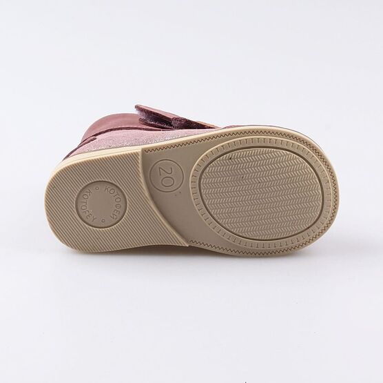 052134-26 Ботинки для девочки розовый фото №3