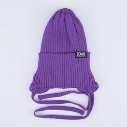 07811903-42 Шапка детская сиреневый для девочки сиреневый фото №4