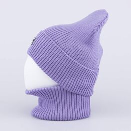 07811923-40 Комплект шапка+снуд детский фиолетов для девочки фиолетовый фото №2