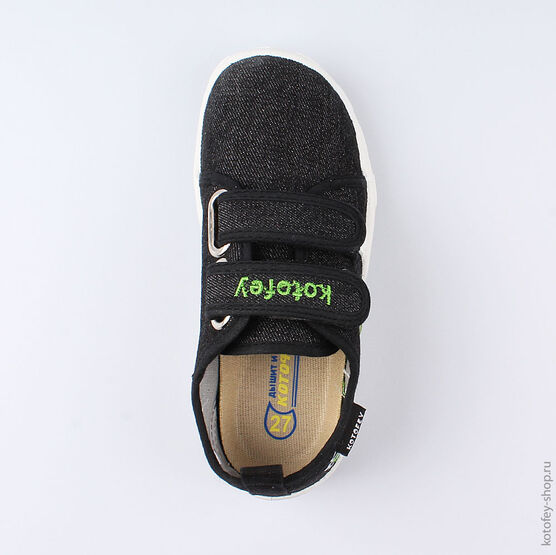 431135-11 Текстильная обувь для мальчики черный фото №4