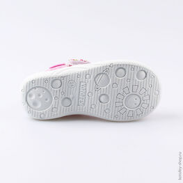 231129-12 Текстильная обувь для девочки розовый фото №3