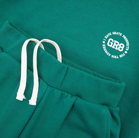 07764074-40 Костюм худи + брюки зеленый для мальчики зеленый фото №5