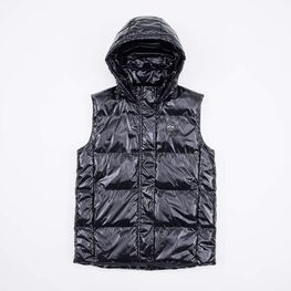 07785002-40 Жилет с капюшоном черный для мальчики черный