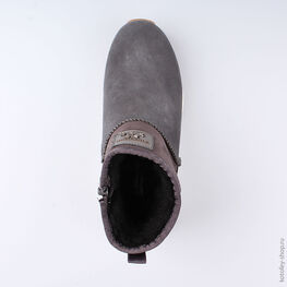 764034-42 Сапожки для девочки серый фото №4