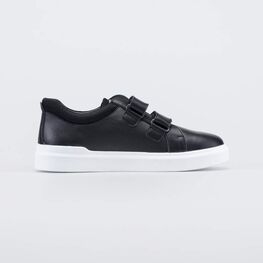 732377-21 Кожаные полуботинки для мальчика для мальчики черный фото №2