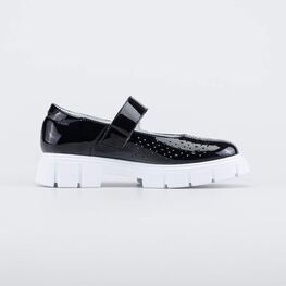 733020-21 Лаковые туфли для девочки-подростка для девочки черный фото №2