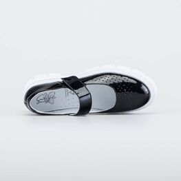 733020-21 Лаковые туфли для девочки-подростка для девочки черный фото №4