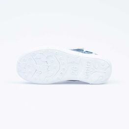 421035-13 Босоножки текстильные для девочки светло-синий фото №3