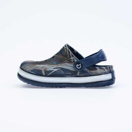 525075-01 Клоги пляжные с LED-подсветкой на подошве для мальчики светло-синий фото №2