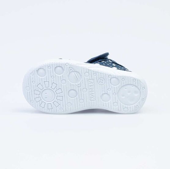 221093-11 Босоножки текстильные для девочки голубой фото №3