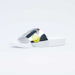 725048-11 Пляжная обувь для девочки серебрист.