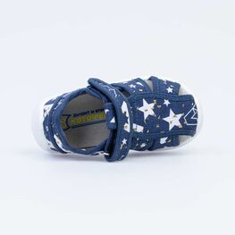 221092-11 Сандалии текстильные для мальчики светло-синий фото №4