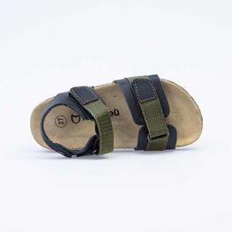 424002-22 Сандалии для мальчики оливковый фото №4