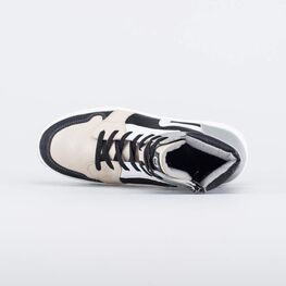 752242-43 Зимние ботинки для девочки для девочки беж-чер фото №4