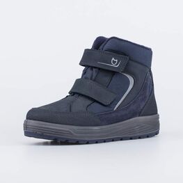 754049-42 Зимние ботинки подростковые для мальчики синий